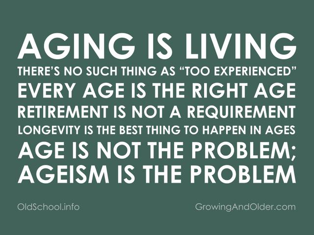 Aging is Living Artwork