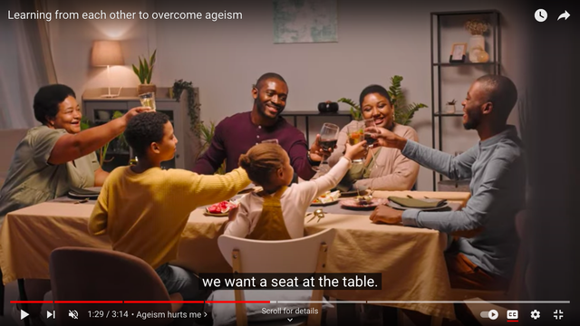 We want a seat at the table