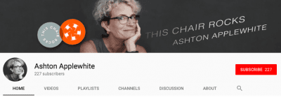Ashton Applewhite's YouTube channel
