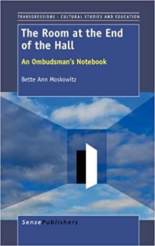 Book cover of The Room at the End of the Hall An Ombudsman's Notebook by Bette Ann Moskowitz. A hallway with clouds painted on the walls, floor, and ceiling and a door at the end that is partially open appears below the title.
